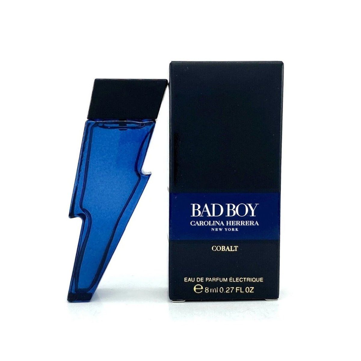  Carolina Herrera Bad Boy Cobalt Elixir Mini Size 