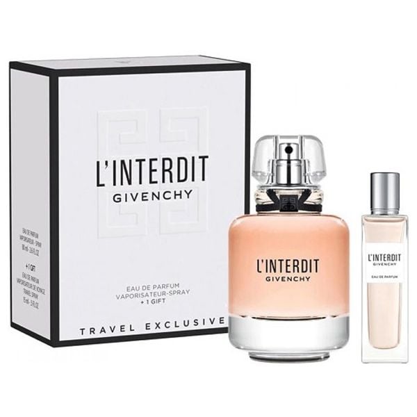 Gift Set Givenchy L'Interdit Eau de Parfum 2pcs (EDP 80ml & EDP 15ml)