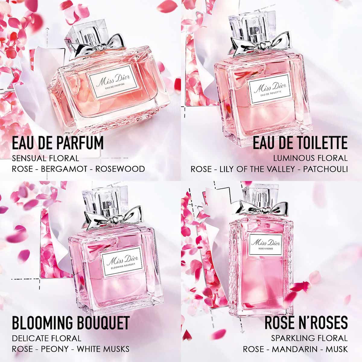 Miss dior perfume rose n online roses