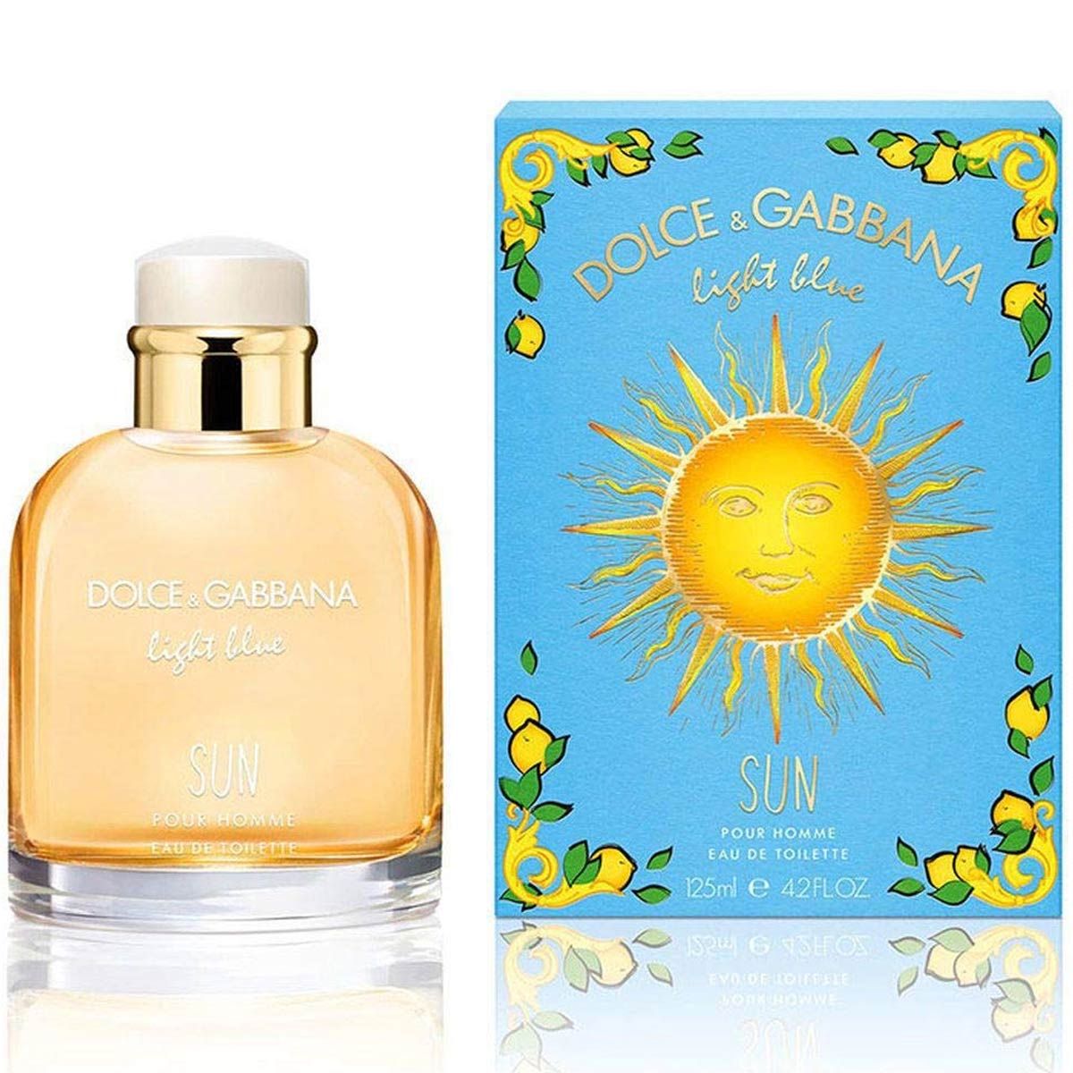 Arriba 77+ imagen dolce gabbana light blue sun men