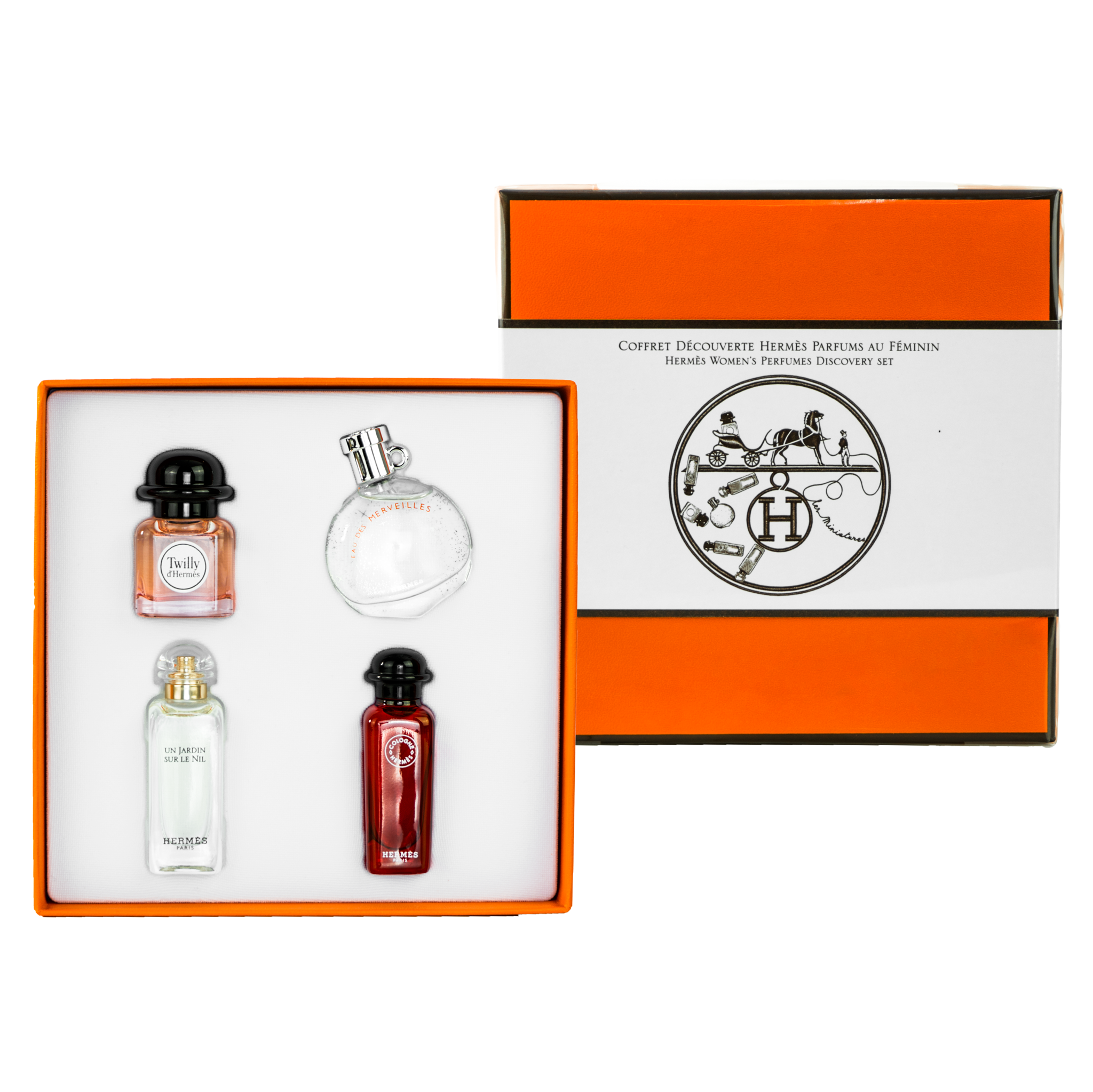 Hermes Miniature Gift Set For Women (4 x 7.5ml) | namperfume