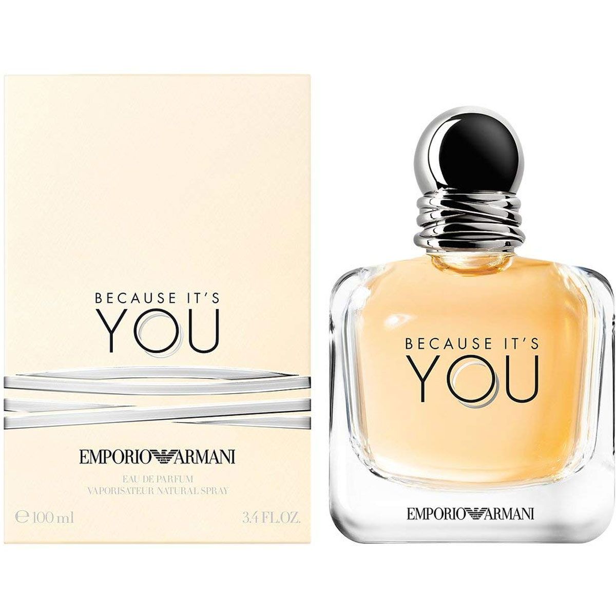 Introducir 31+ imagen emporio armani because it’s you 50ml