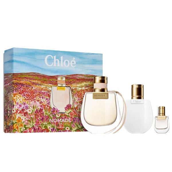  Gift Set Chloe Nomade 3pcs ( EDP 75ml & EDP 5ml & dưỡng thể 100ml ) 