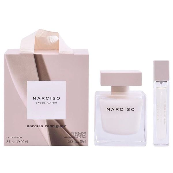  Gift set Narciso Rodriguez Eau De Parfum 2pcs EDP 90ml + EDP 10ml 