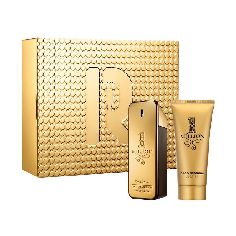  Gift Set Paco Rabanne 1 Million EDT 2pcs (EDT 100ml & Shower Gel 100ml) 