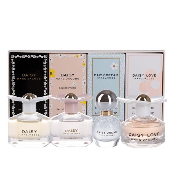  Marc Jacobs Daisy Eau de Toilette Mini Gift Set 4pcs ( EDT 4ml x 4 ) 