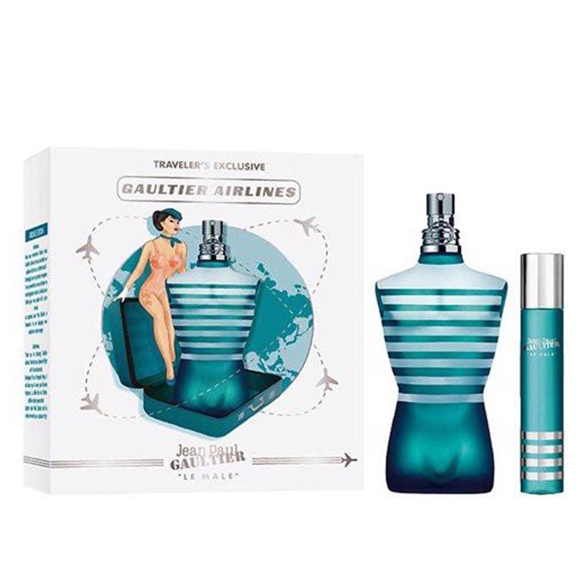 Set Nước Hoa Nam Jean Paul Gaultier Le Male EDT (125ml + 20ml)