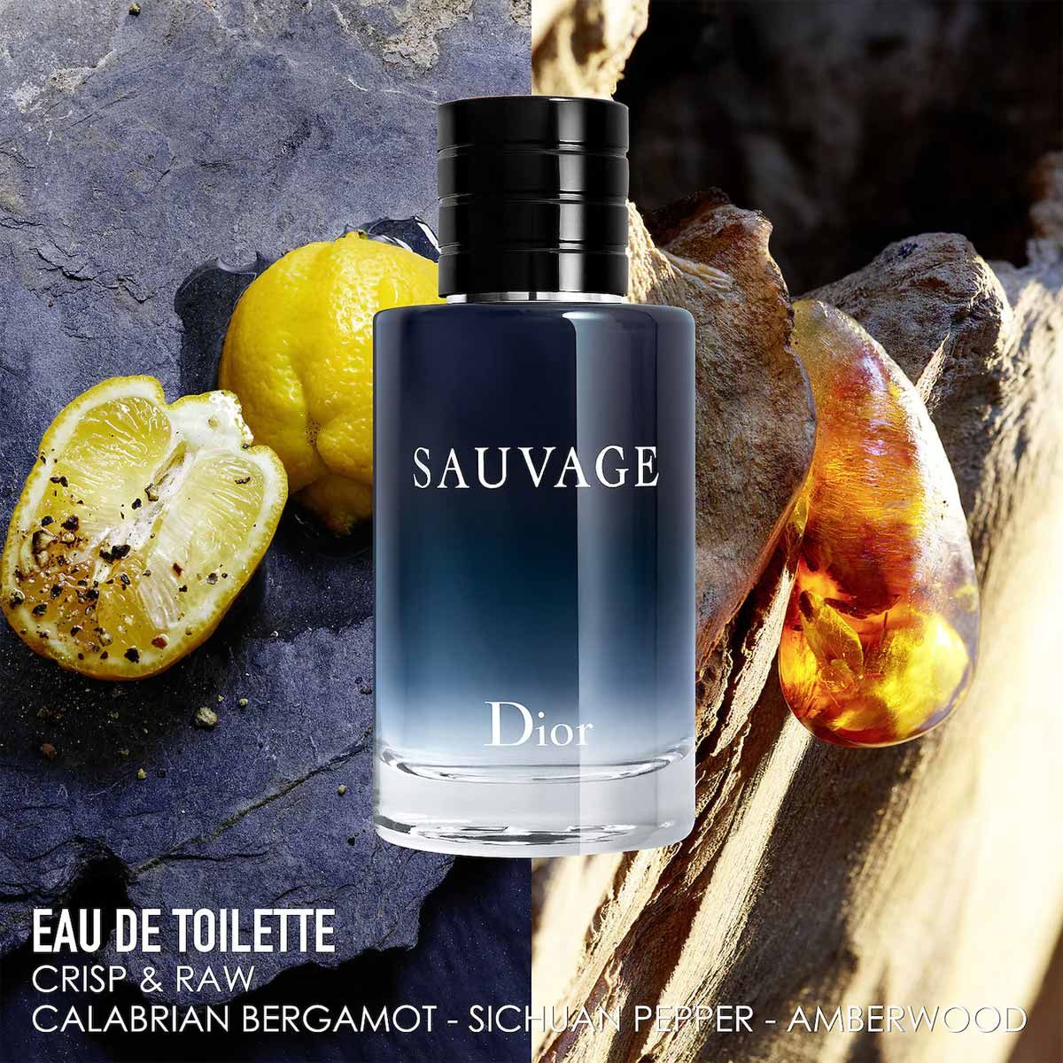 Sauvage Parfum Refillable Citrus and Woody Fragrance  DIOR