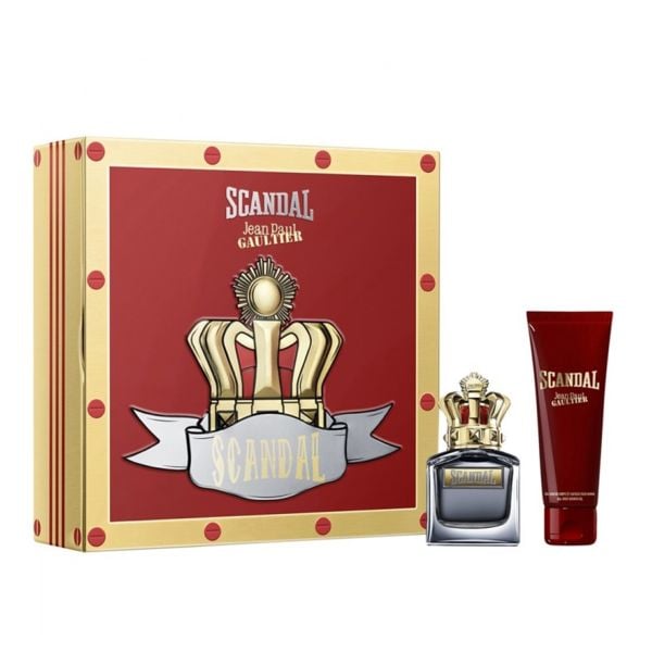 Gift Set Jean Paul Gaultier Scandal Pour Homme 2pcs ( EDT 50ml & Douche Gel 75ml )