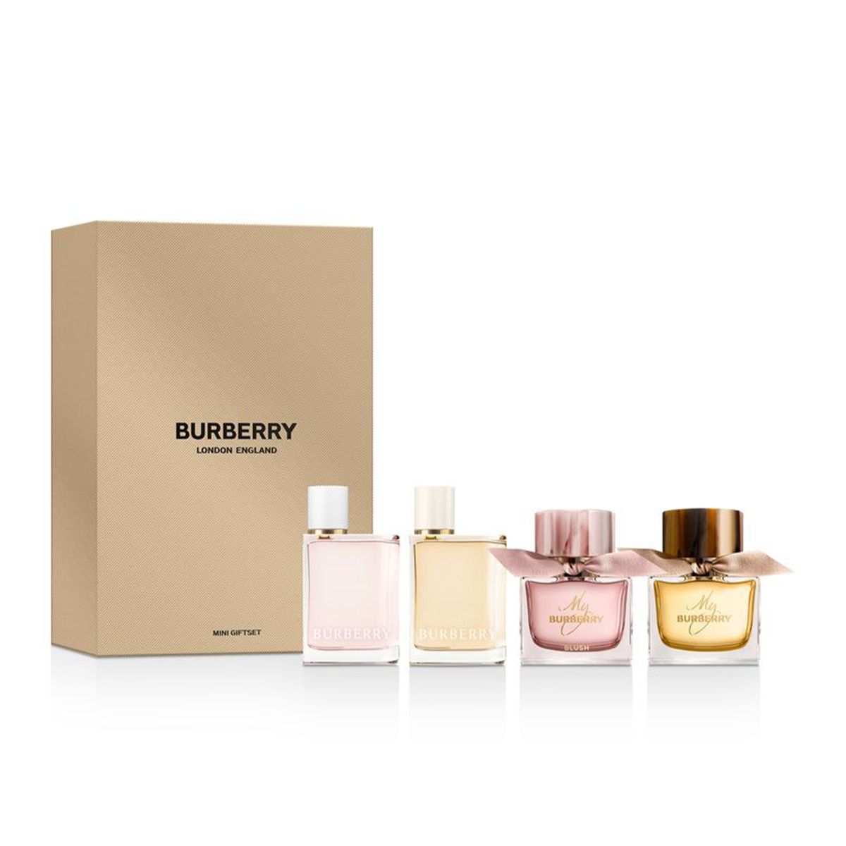 Top 46+ imagen burberry mini set