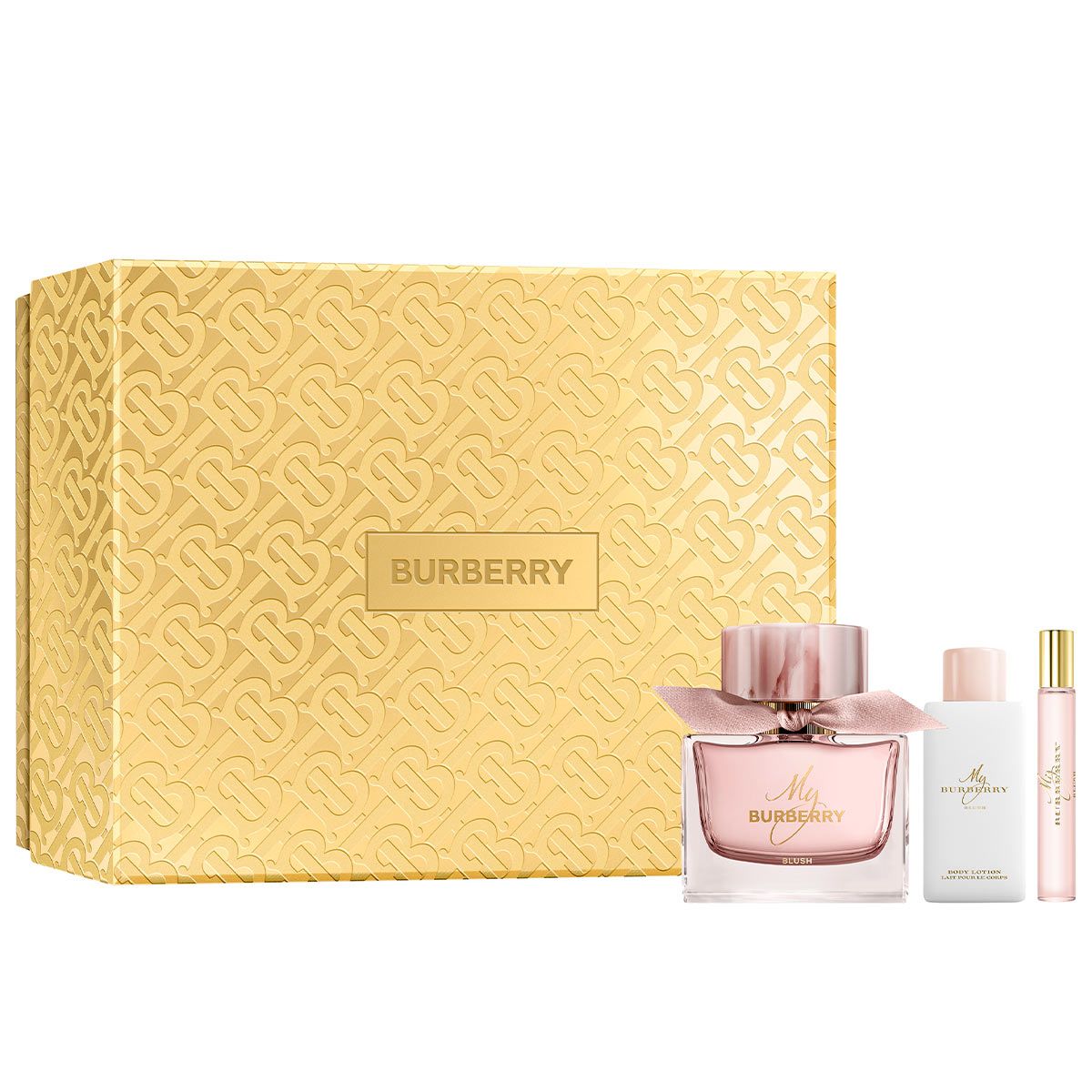  Gift Set My Burberry Blush for Women 3 Pcs EDP 90ml + EDP 7.5ml + BL 75ml 