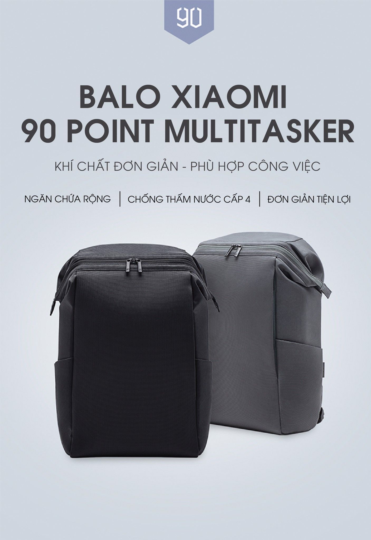  Balo Unisex Xiaomi 90 Point Multitasker 