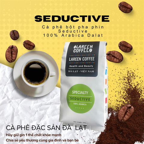 Seductive 250g - Cà phê rang xay bột.
