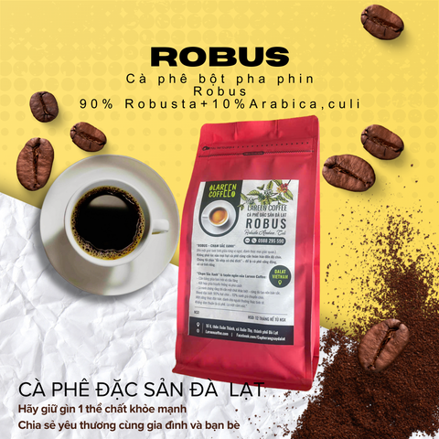 Robus 500g - Cà phê rang xay bột