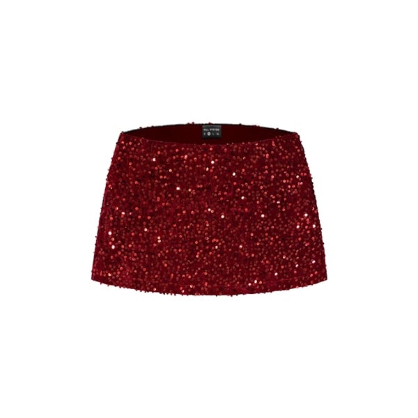  Chân váy kim sa cạp thấp tôn dáng Red Velvet 