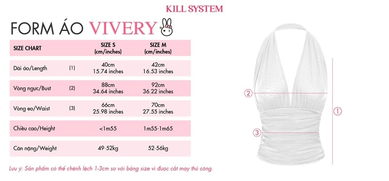  Áo yếm hở lưng, xẻ ngực gợi cảm VIERY - KILLSYSTEM 
