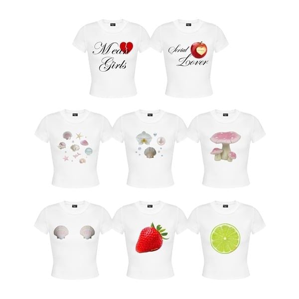  Áo thun babytee Killsystem Mùa Hè Sôi Động chất thun co giãn thoáng mát 
