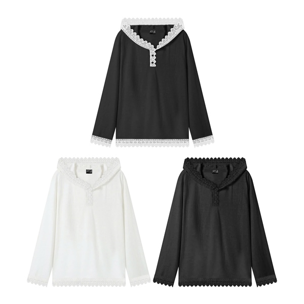  Áo hoodie xuyên thấu Seoha 