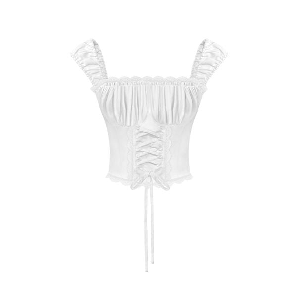  Áo Croptop trễ vai Rita đan dây Killsystem 