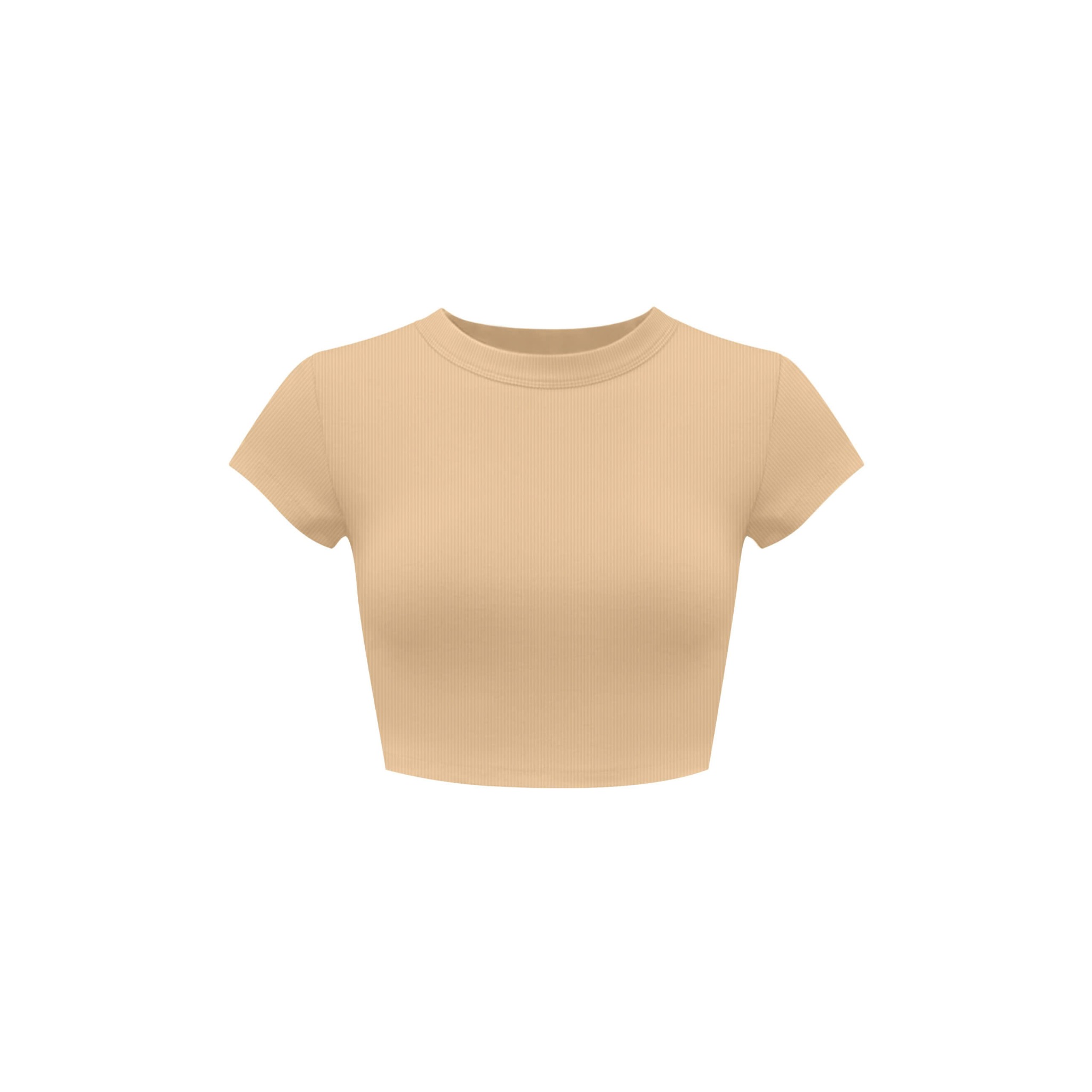  Áo croptop mỏng trơn ôm body chất tăm cotton SUNNII - KILLSYSTEM 