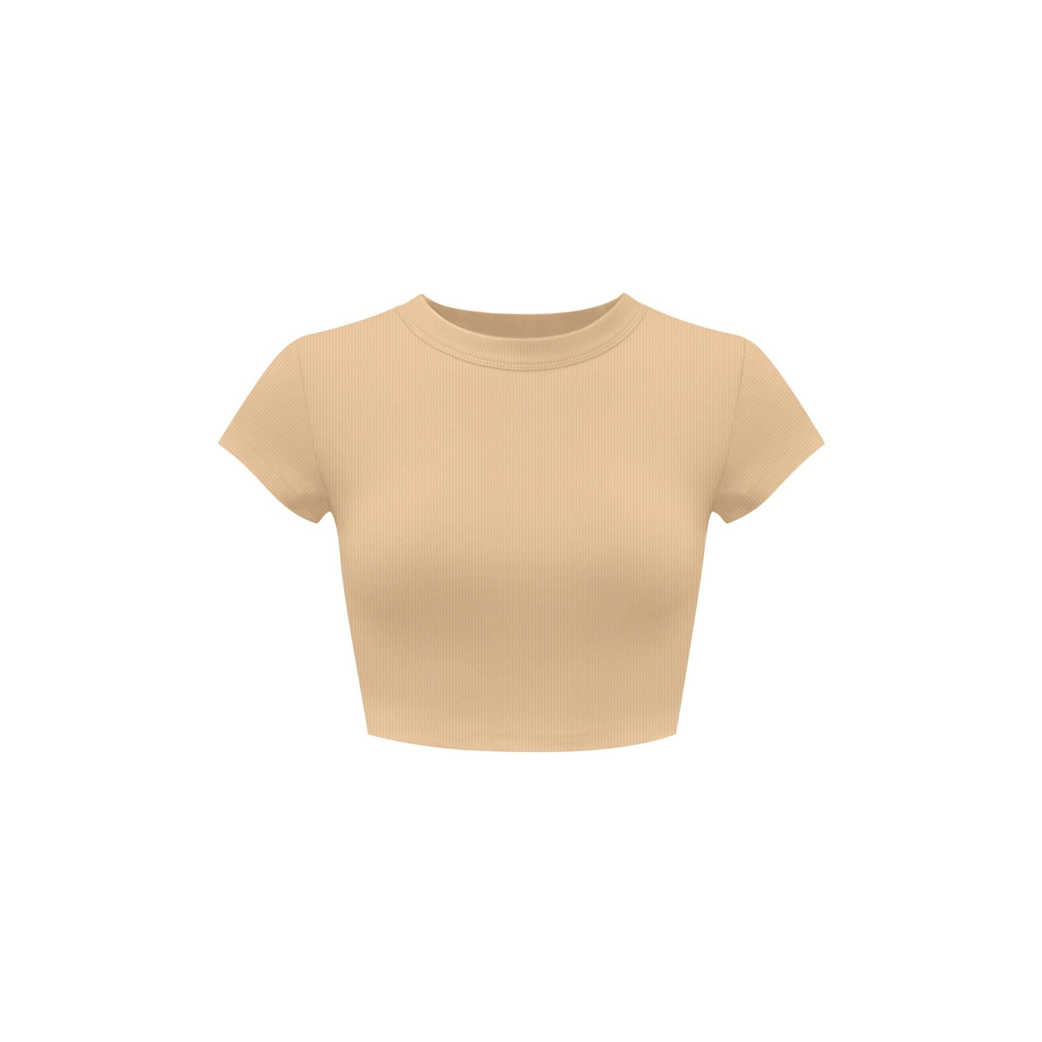  Áo croptop mỏng trơn ôm body chất tăm cotton SUNNII - KILLSYSTEM 