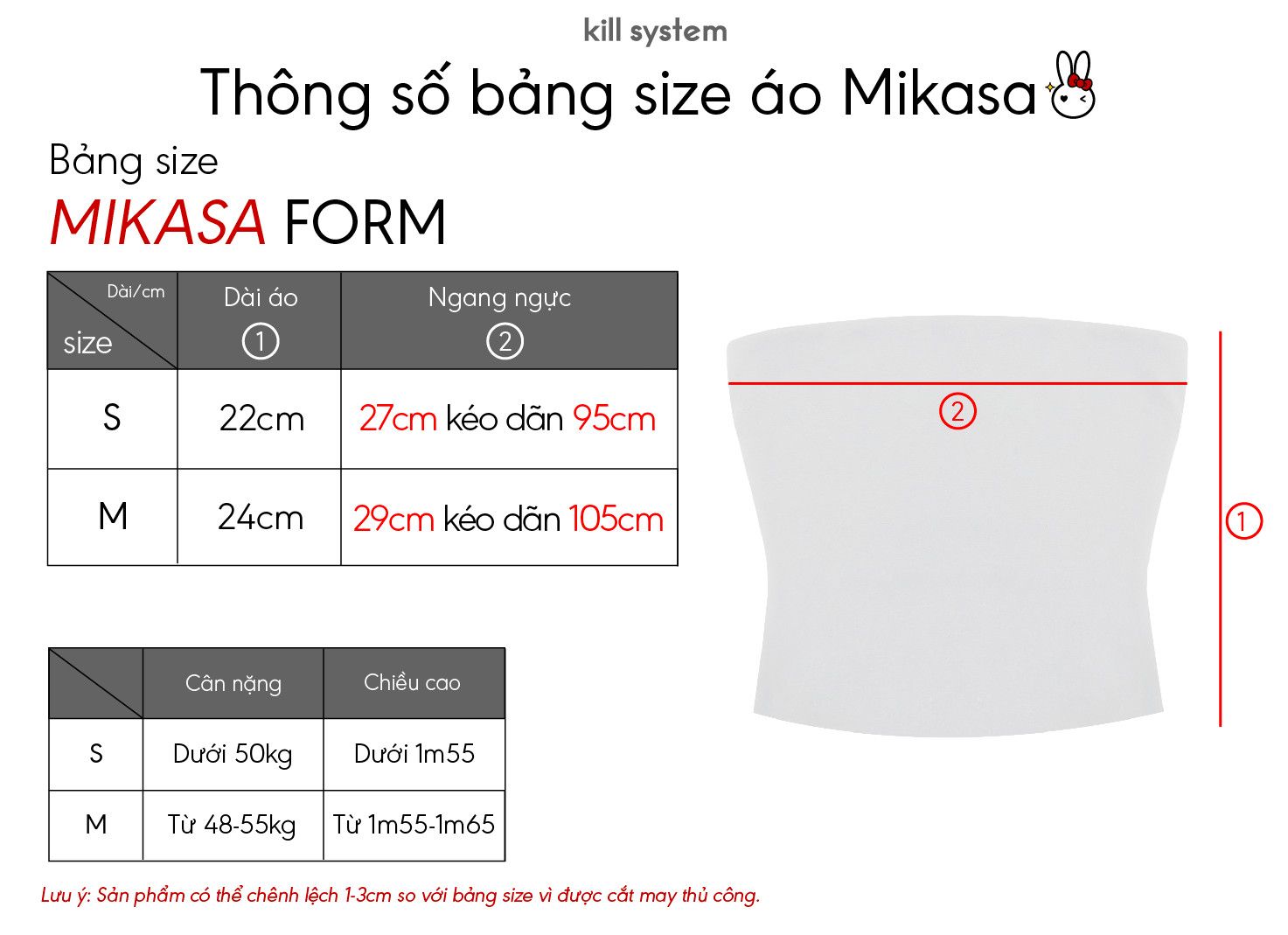  Áo Quây Mikasa Kill System 