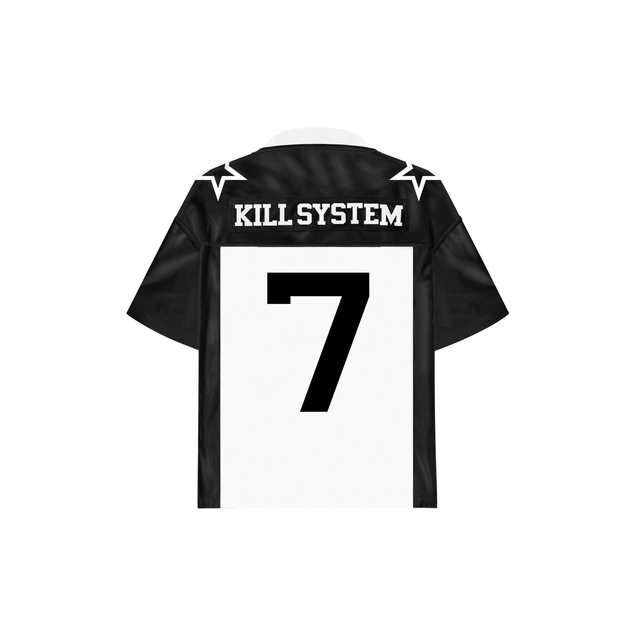  Áo jersey oversize Kill System Đen 7 cho nam và nữ 