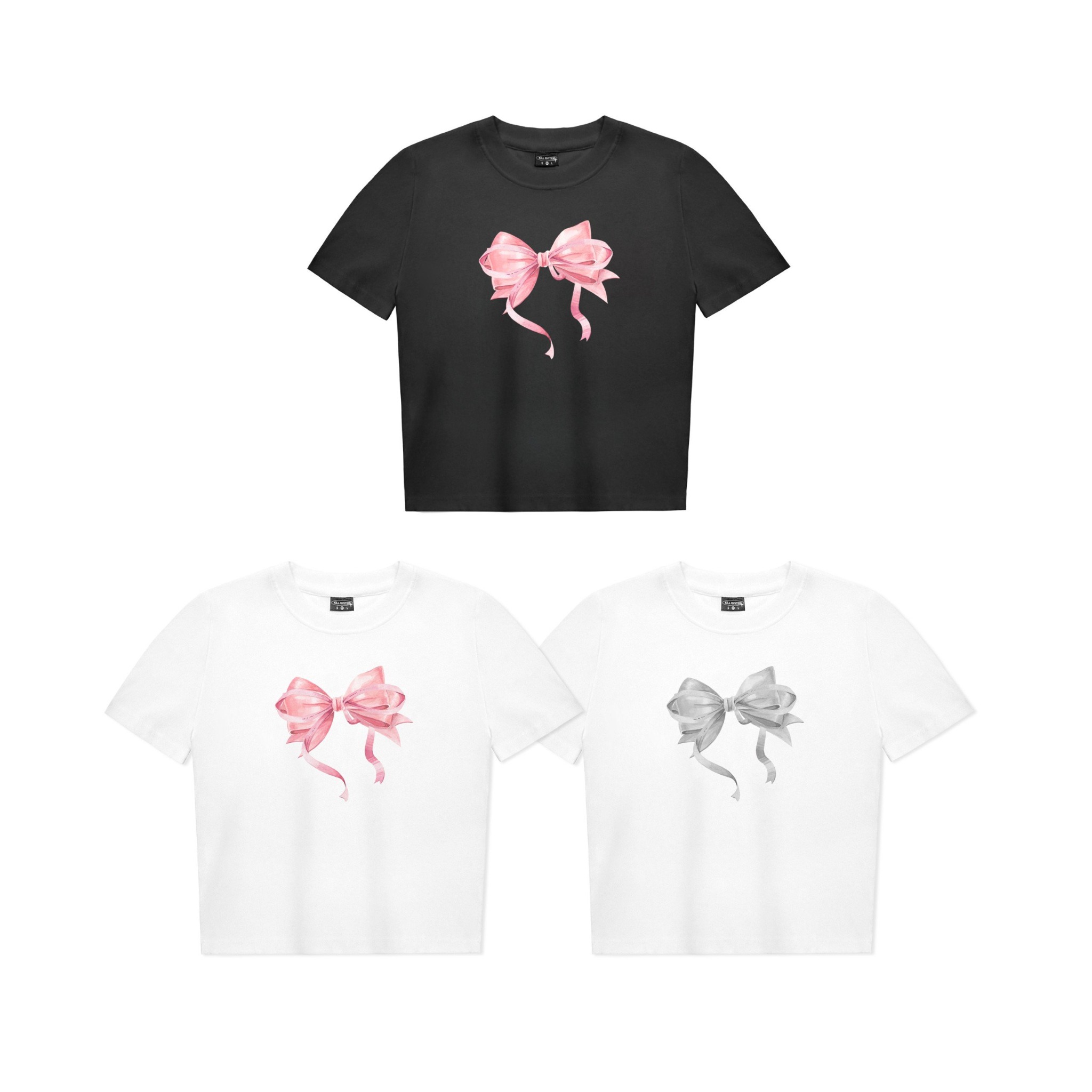  Áo Baby Tee Bé Nơ Kill System 