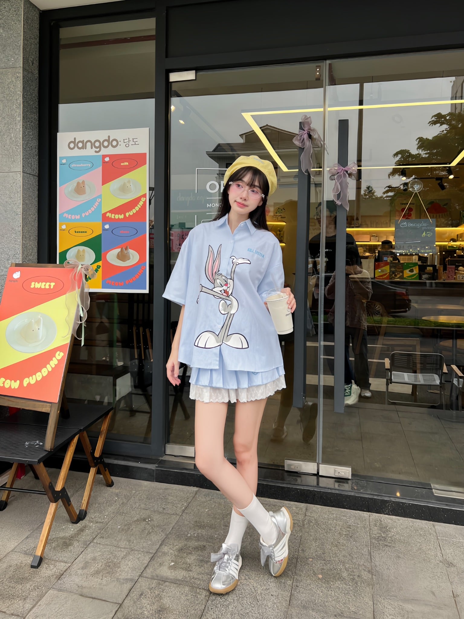  Chân váy ngắn xếp ly Sachi Kill System 