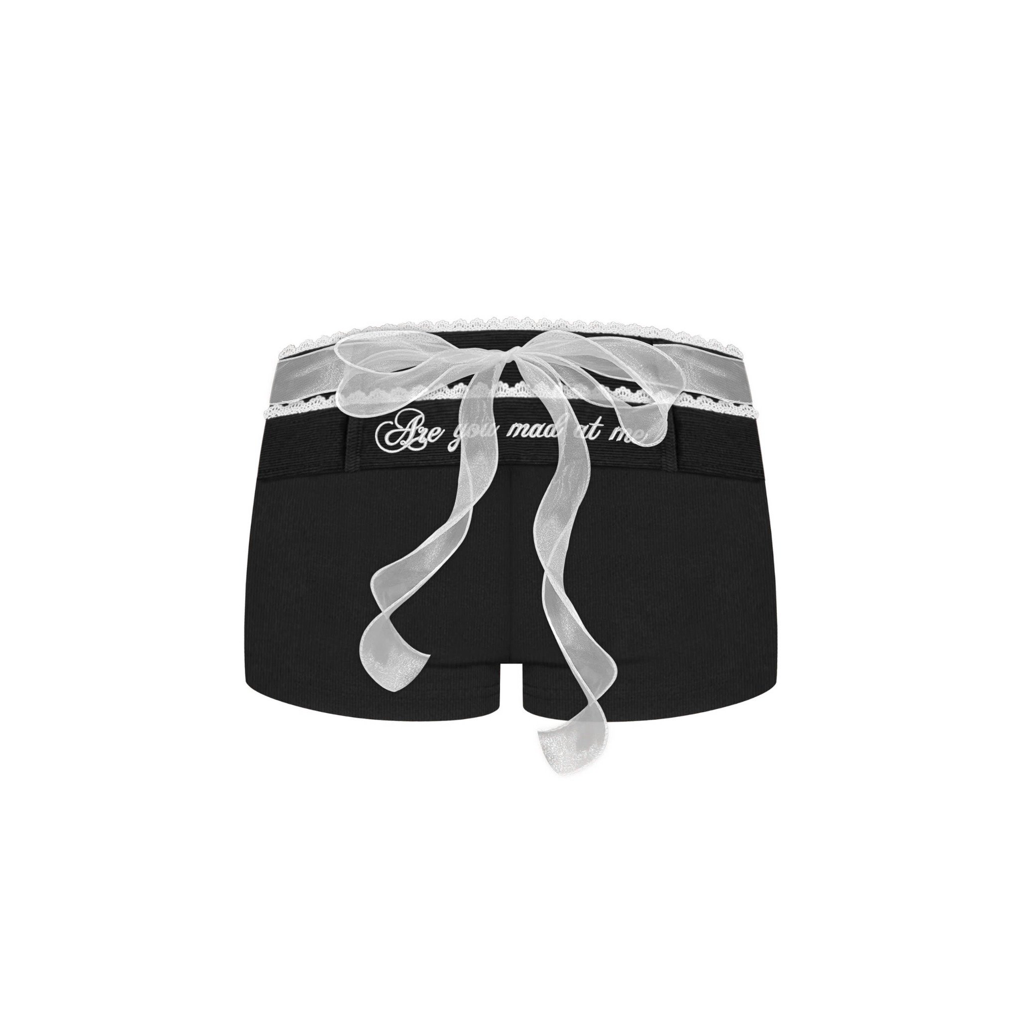  Quần Short cạp thấp Meovv kèm ruy băng nơ 