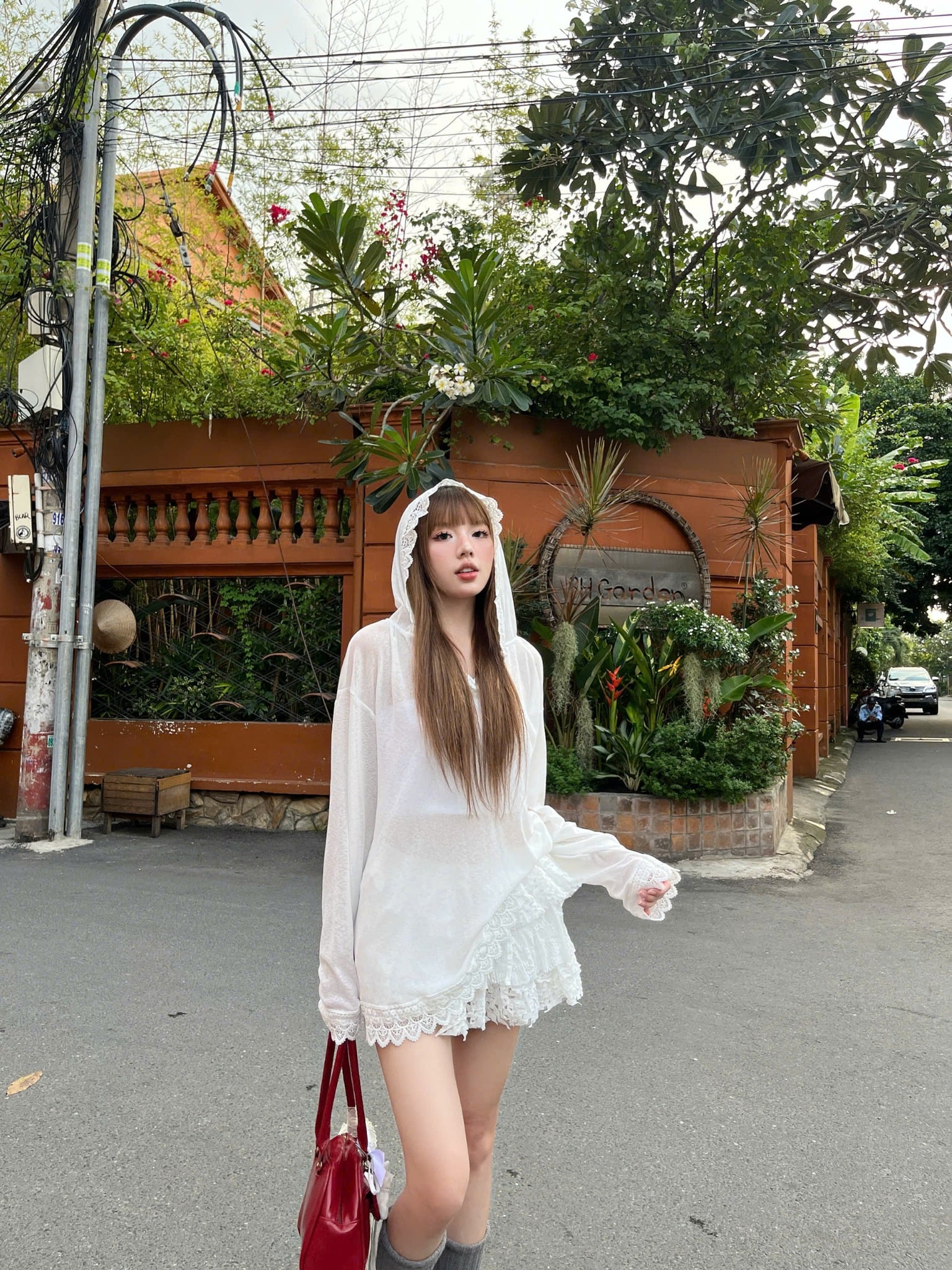  Áo hoodie xuyên thấu Seoha 