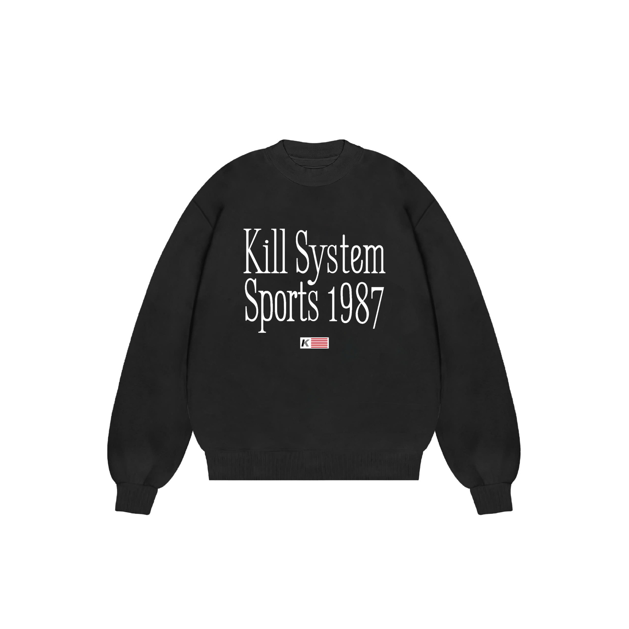  Áo sweater nỉ bông Sports 1987 