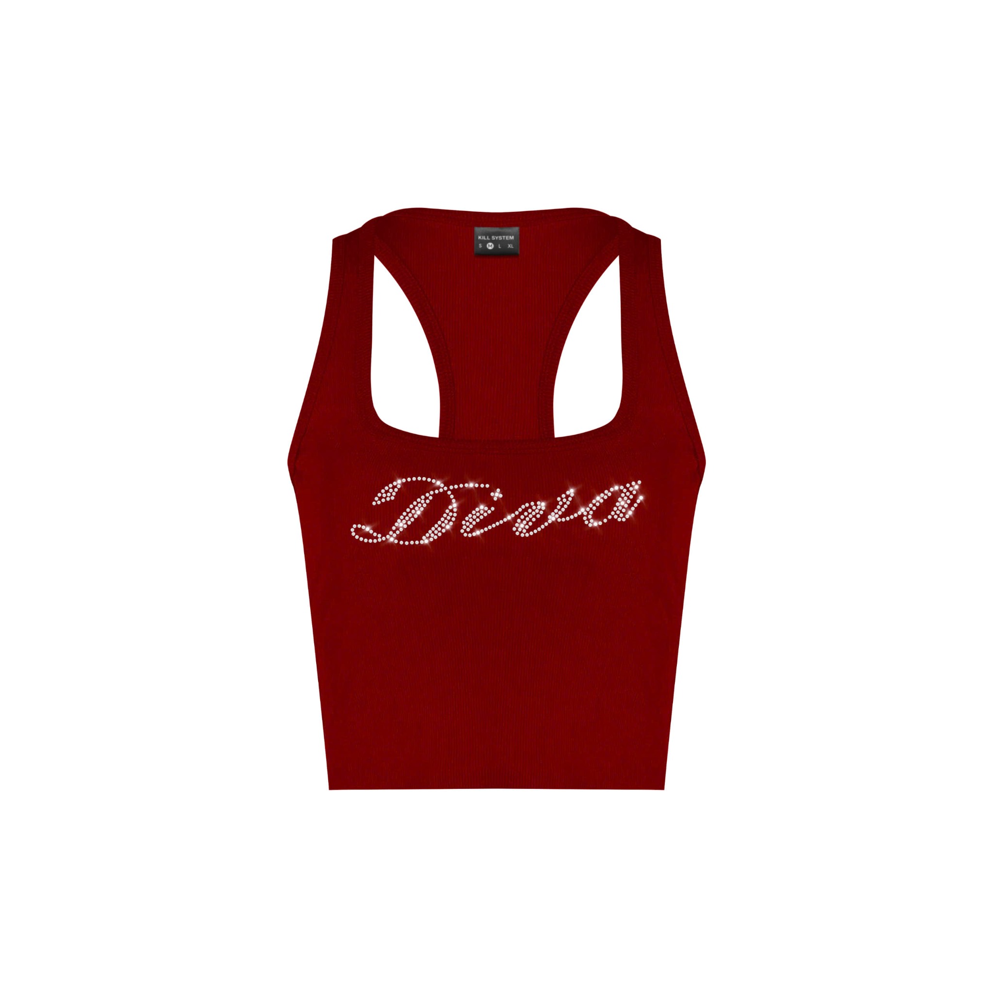  Áo ba lỗ nữ DIVA đính đá họa tiết lấp lánh 