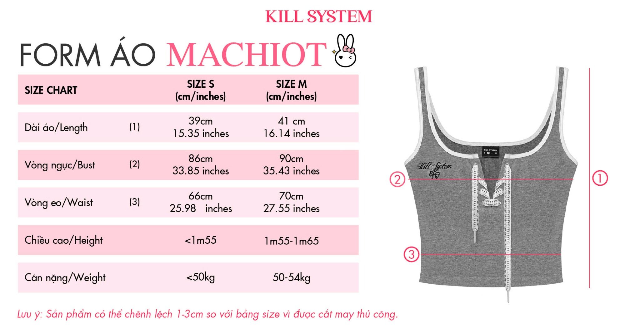  Áo thun ba lỗ Machiot Basic khoét cổ form ôm cột nơ viền ren 