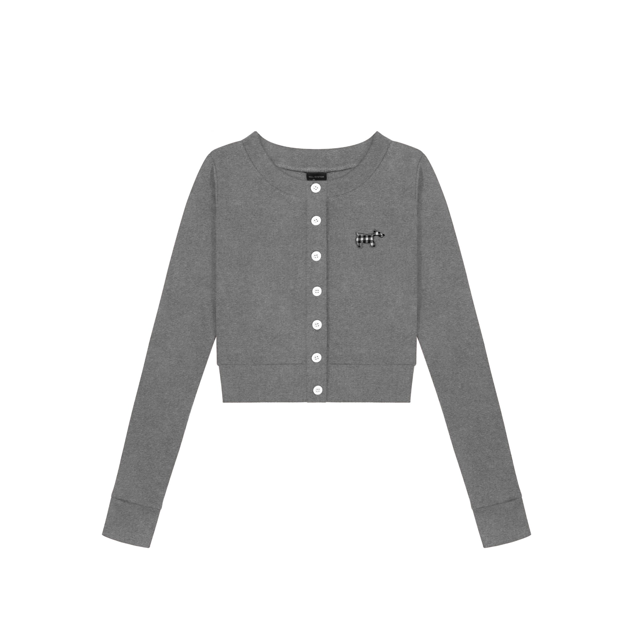  Áo khoác cardigan PUPPY thêu hình cún con 