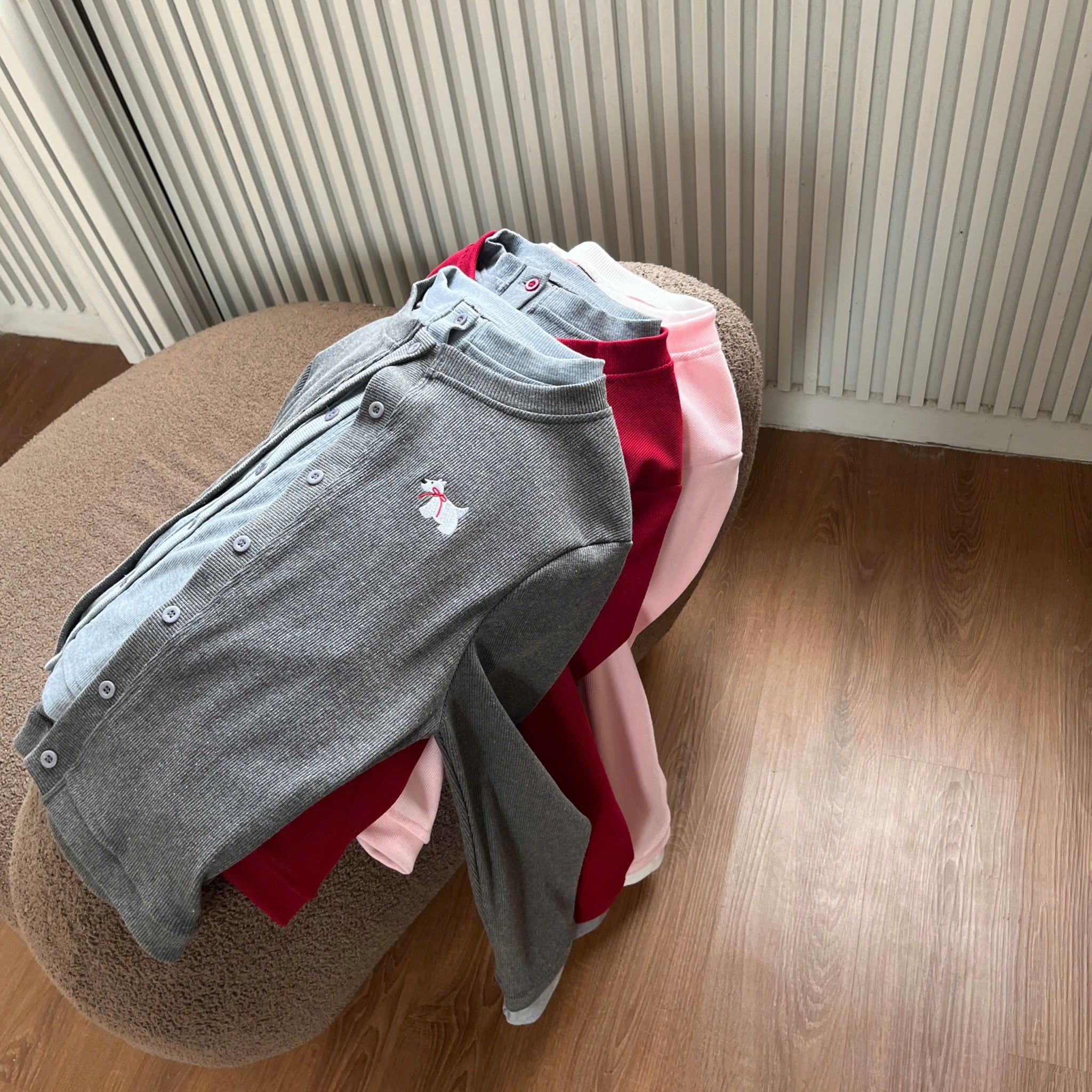  Áo cardigan Westie phối layer Kill System 