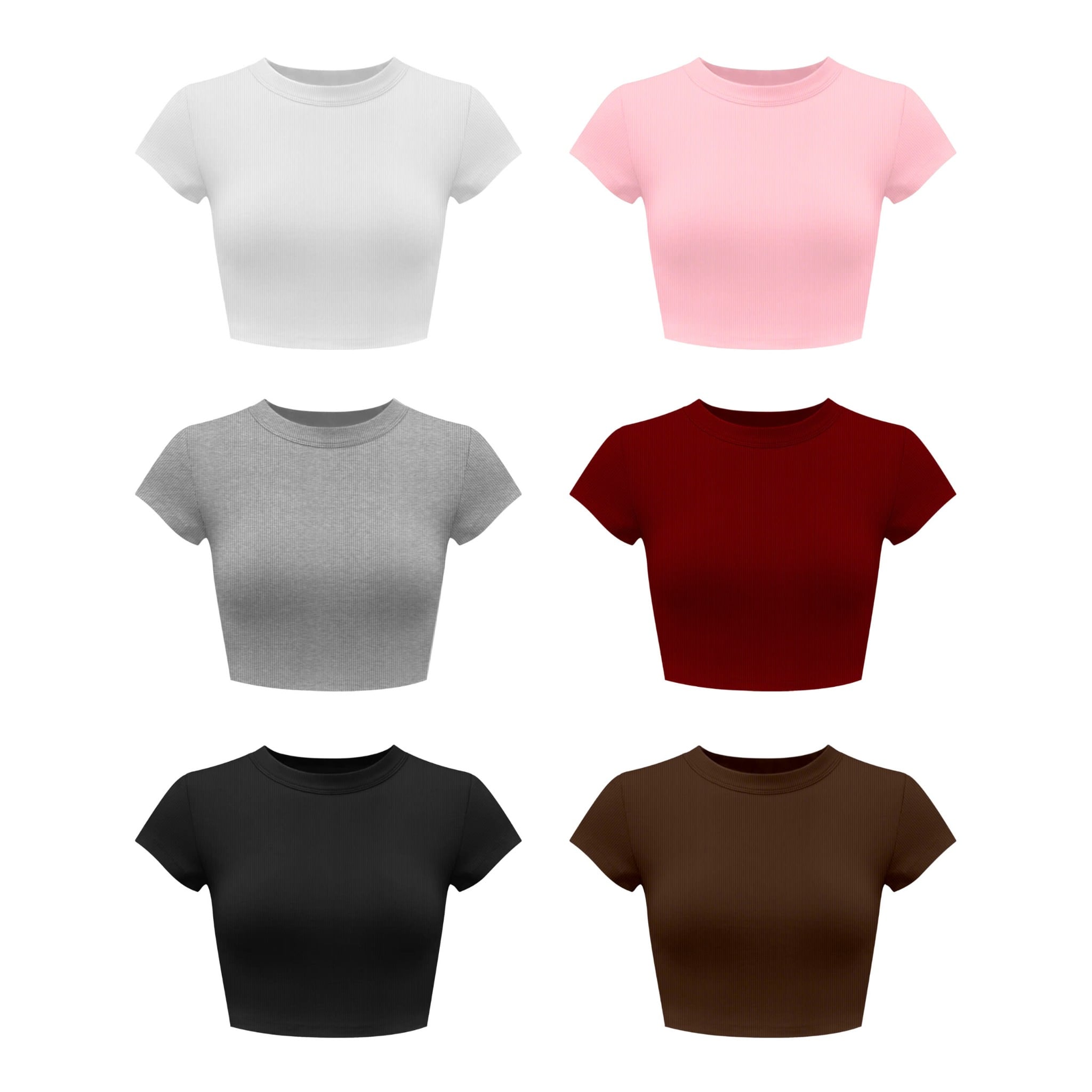  Áo croptop mỏng trơn ôm body chất tăm cotton SUNNII - KILLSYSTEM 