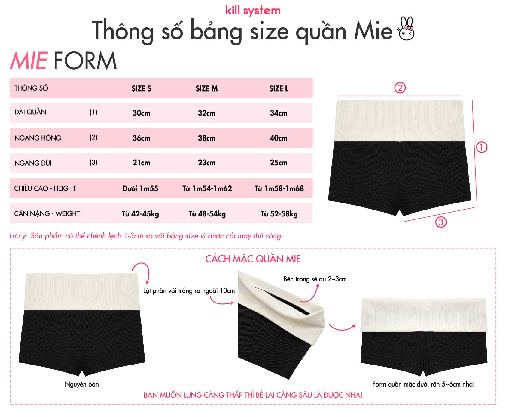  Quần short đôi cánh ANGEL - KILLSYSTEM 