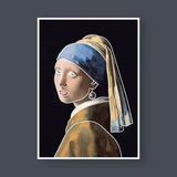  GIRL WITH THE PEARL EARING REPRODUCTION 