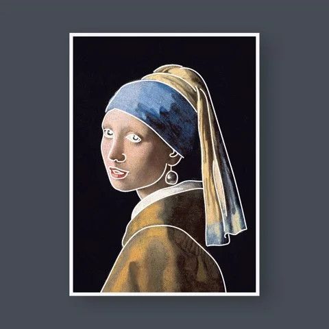  GIRL WITH THE PEARL EARING REPRODUCTION 