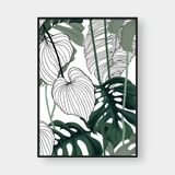 TROPICAL LEAVES NO.4 