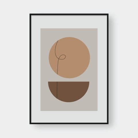  EARTHY GEOMETRIC NO.1 
