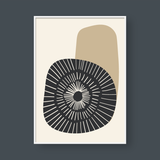  VINTAGE ORGANIC SHAPES NO.8 