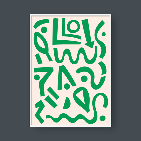  ABSTRACT MINIMALISTIC SHAPES NO.4 