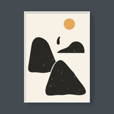  ABSTRACT SILHOUETTE NO.22 