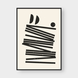  ABSTRACT SILHOUETTE NO.24 