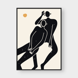  ABSTRACT SILHOUETTE NO.26 