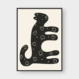  ABSTRACT SILHOUETTE NO.5 