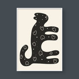  ABSTRACT SILHOUETTE NO.5 