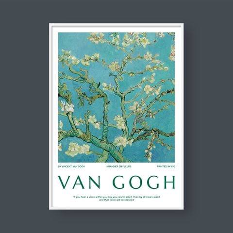  AMANDIER EN FLEURS BY VAN GOGH 